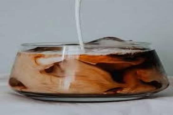 Iced flat white